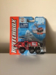Matchbox 2012 MBX Fire Stalker Airport Truck Working Rigs MIP Free Post + Track - Picture 1 of 2