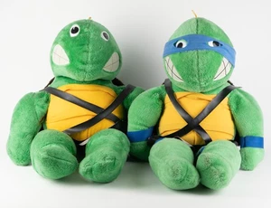 1980s 28" Stuffed Leonardo & Raphael TMNT by Ace Novelty Co Inc., Mirage Studios - Picture 1 of 13
