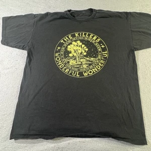 The Killers Shirt Herren Large schwarz Wonderful Wonderful Tour 2018 Band Tee Rock - Bild 1 von 12