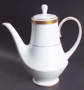 Noritake Crestwood Gold Coffee Pot 2068611 - Picture 1 of 1