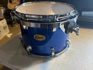 ludwig centennial 14 x 10 all maple tom, blue sparkle with tom mount - Picture 1 of 3