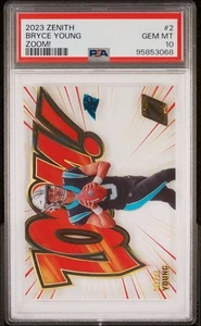2023 Panini Zenith Bryce Young Zoom! Case Hit SSP PSA 10 GEM MT #2 Panthers NFL - Picture 1 of 2