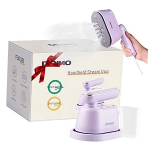 Travel Steamer, Dry & Wet 2 in 1 Portable Steamer for Clothes, 180° Purple - Picture 1 of 7