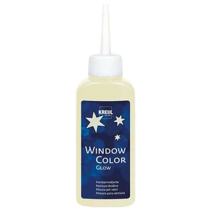 Kreul Hobby Line 42740 - Glas Design Nachtleuchtfarbe Gelb 80 ml Inhalt NEU - Bild 1 von 1