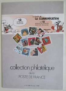 Document Philatélique 1988 La Communication par la B.D.  - Bild 1 von 6