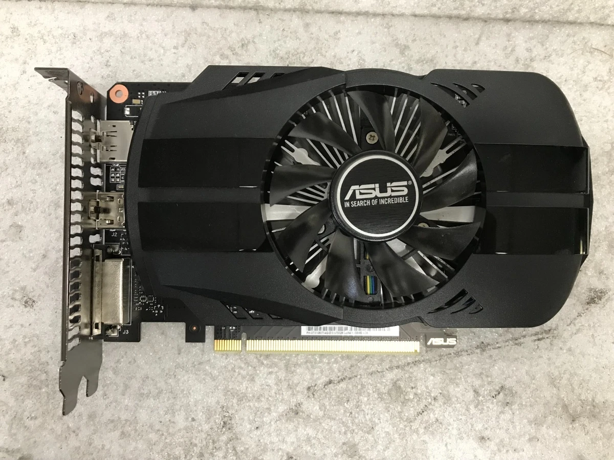 ASUS NVIDIA GeForce GTX 1050 Ti 4 GB Memory Computer Graphics