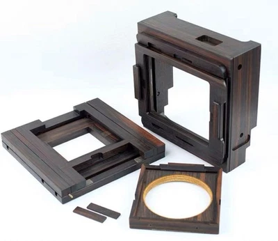 Ebony SV45TE Large Format Camera Wood Frame Black ebony No Customs Fees US - Image 1 of 4