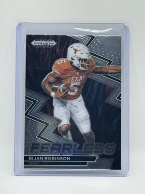 2023 Panini Prizm Draft Picks - Fearless Bijan Robinson #F-21 (RC) - Image 1 of 2