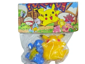 FIGURAS PIRATAS MEXICANAS JUGUETE RARO DE COLECCIÓN POKEMON TORTUGA PIKACHU 90 ́S - Imagen 1 de 5