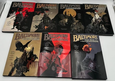 Lot of 7 Baltimore Series Graphic Novels Dark Horse 2011; Vol 1-6 + 8 Hardcover  - Image 1 of 4