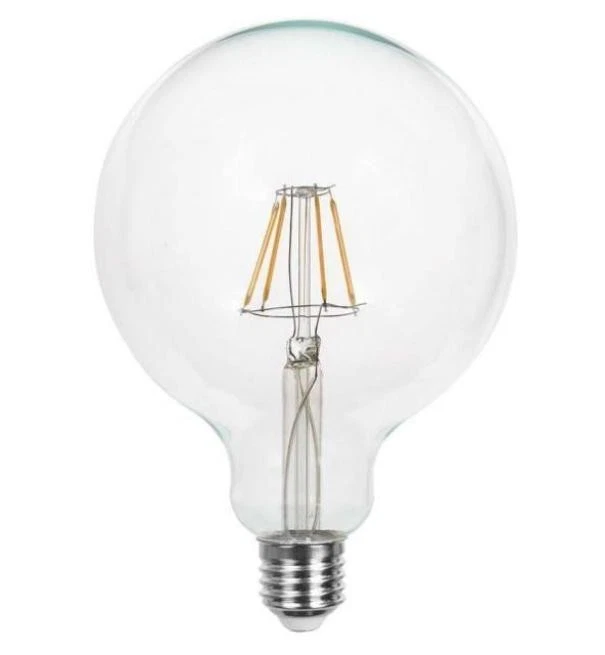 Lampadina led a filamento G125 V-tac 10W 4000K E27 VT-1979-N - 214423