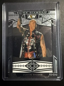 2024 Upper Deck AEW Black Diamond Dustin Rhodes 124/149 #65 - Picture 1 of 2
