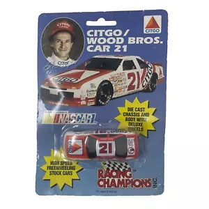 Racing Champions #21 Morgan Shepherd Citgo Wood Bros. NASCAR Ford Thunderbird - Bild 1 von 3