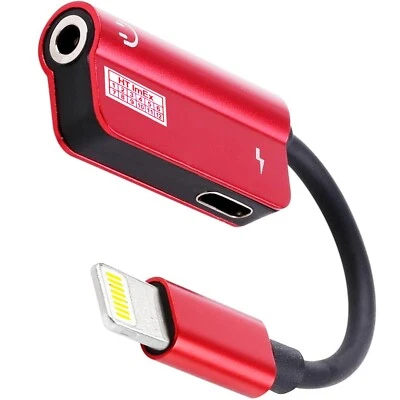 2in1 Kopfhörer Aux Adapter Splitter Stecker Ladekabel für iPhone 11 12 13 14 PRO - Bild 1 von 4