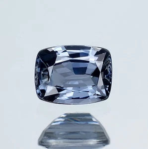1,14Cts SQUISITA FORMA CUSCINO SPINELLO GRIGIO NATURALE PIETRA PREZIOSA SCIOLTA - Foto 1 di 3