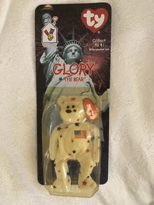 Ty Glory The Bear Beanie Baby selten 1999 Oak Brook ungeöffnet nie geöffnet Ronald McD - Bild 1 von 7