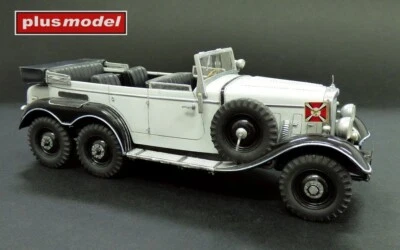 PLUS MODEL 164 - Sd.Kfz.21 MERCEDES G4 - 1/35 RESIN KIT - Immagine 1 di 4