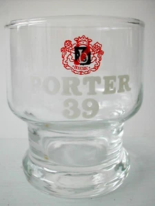 * VERRE A BIERE PORTER 39 7.7 cm de Ø 9.2 cm de haut - Imagen 1 de 2
