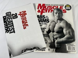 Muscle and Fitness Magazine November 2001 Arnold Schwarzenegger with Poster - Imagen 1 de 7