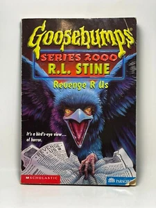 2nd Print #7 Revenge R Us Goosebumps Series 2000 YA Horror Vintage Stine Book - Picture 1 of 24
