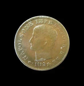 ITALIA CENTESIMO 1812 M NAPOLEAO KM C1.2 #5531# - Imagen 1 de 2