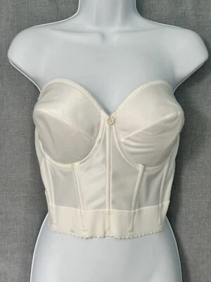 双黑色/白色 38D Dominique Noemi 无肩带露背文胸 — 第 1/4 张图片