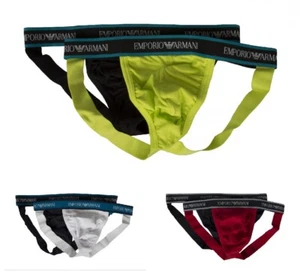 2er Pack Jockstrap Suspension Slip Herren Underwear EMPORIO ARMANI Artikel  - Bild 1 von 13