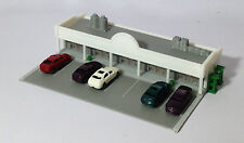 Outland Models Train Railway Shopping Centre / Mall w Parking Lot & Cars Z Scale