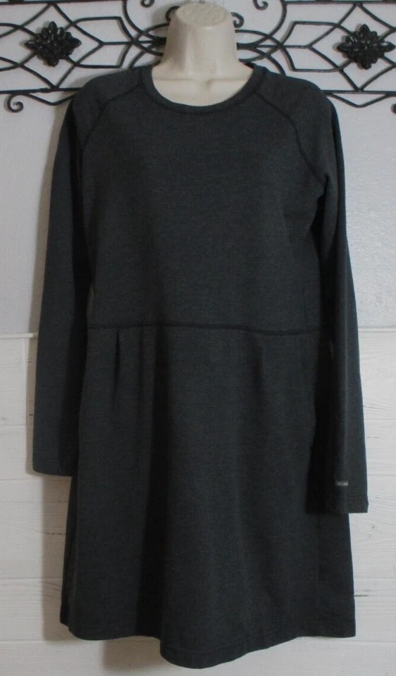 Vestido Columbia para mujer ropa deportiva talla L manga larga gris cuello redondo Foto 1 de 4