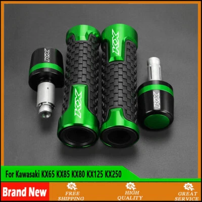 2PCS-For Kawasaki KX65 KX85 KX80 KX125 KX250 7/8" 22MM Handlebar Hand Grips set Foto 1 de 4