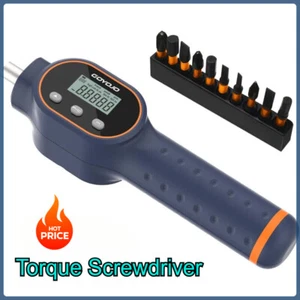 GOYOJO 10*/Set Digital Torque Screwdriver 1/4" 7.08-70.8in-lbs Drive Screwdriver - Picture 1 of 18