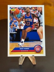 1992-93 Upper Deck McDonald's - #P12 Isiah Thomas - Detroit Pistons Basketball - Picture 1 of 2