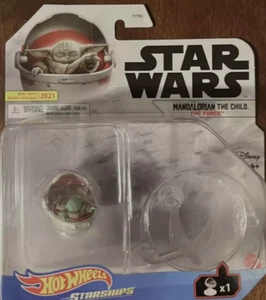Hot Wheels 2021 Star Wars Starships Mandalorian The Child "The Force" - Picture 1 of 2