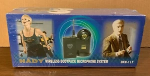 Nady Wireless VHF Bodypack (DKW-1 LT) Lapel Microphone System LM-14O - Omni- NEW - Picture 1 of 5