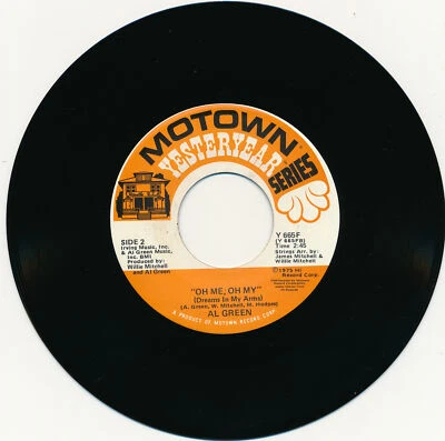 AL GREEN - OH ME, OH MY / BELLE - DJ'S 45 RECORD - MOTOWN 665 - NM - Image 1 of 2