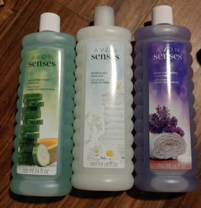 Cucumber Melon & Lavender Garden- Sensitive Skin- Bubble Baths - 24 Oz Ea - - Picture 1 of 7