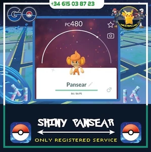 ✨PANSEAR SHINY✨ | 💕 Pokemon trade GO FEST SEATTLE readdescription - Foto 1 di 3