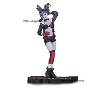 BATMAN - Red , White & Black Harley Quinn Resin Statue Dc Direct - Photo 1/2