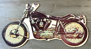 Fonzies Motorcycle Replacement Piece 1976 Happy Days Play Set The Toy Factory - Picture 1 of 7