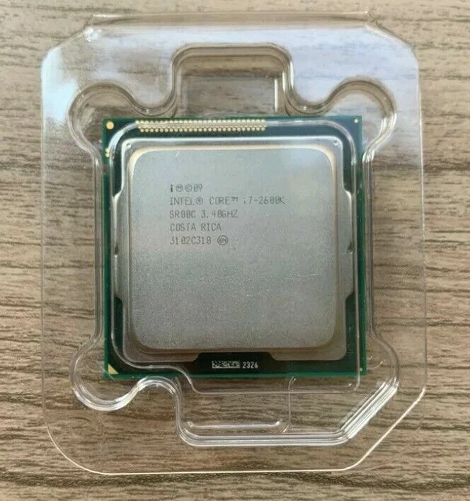 Intel Core i7-2600K (BX80623I72600K) SR00C CPU Processor 5 GT/s 3.4 GHz LGA 1155 - Image 1 of 1