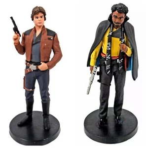 Han Solo & Lando Calrissian From Solo Pvc Cake Topper Figure Figurine Star Wars - Bild 1 von 2