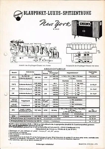Service Manual-Anleitung für Blaupunkt New York 4540  - Picture 1 of 1