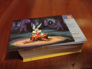 Vintage 1994 TINY TOON ADVENTURES Sammelkarten-Set 1-50 + 7 Pop Ups Babs - Bild 1 von 6