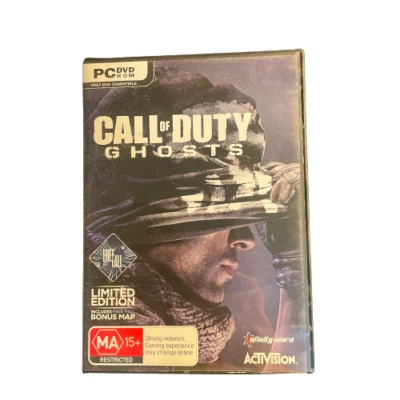 Call of Duty: Ghosts | PC DVD Game + Manual Included | Au Seller - Image 1 of 4