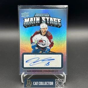 2022-23 UD Credentials ALEX NEWHOOK #MS-AN Main Stage Autograph - Picture 1 of 4