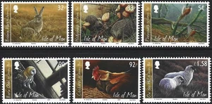 Isle of Man 2009 Country File Paintings by Jeremy Paul set SG 1535-1540 MNH mint - Picture 1 of 1