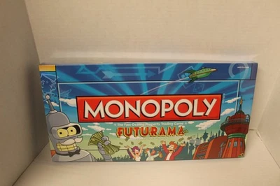 Futurama Monopoly Collector’s Edition Board game STILL SEALED NEW MINT FREE S&H! - Image 1 of 3