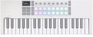 Novation Launchkey Mini 37 MK4 37-key Keyboard Controller - White - Picture 1 of 7