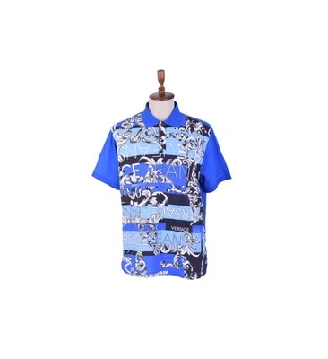 Camiseta polo Versace Jeans estampado con logotipo - algodón Foto 1 de 4