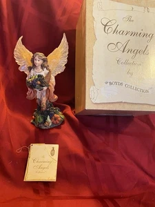 Boyds The Charming Angels Sammlung Aurelia Guardian Of The Harvest. Box Zertifikat - Bild 1 von 7